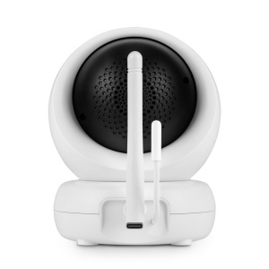 Lionelo Babyline 83 Monitor electronic pentru bebelusi cu camera Full HD 360deg Ecran de 5 Raza de actiune 200m Comunicare bidirectionala Cantece de l - Img 4