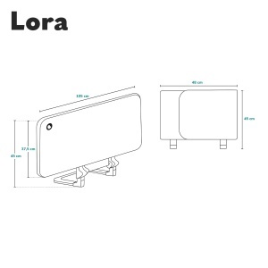 Lionelo Lora Protectie Pat pentru Copii Reglabila 180 Grade Pliabila 105 cm - Img 10