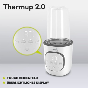 LIONELO Thermup 20 Incalzitor de biberoane 5 in 1 Reincalzirea lichidelor si a alimentelor pentru bebelusi sterilizare dezghetare Incalzitor de bibero - Img 6