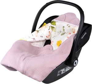 Lionelo Travel Swaddle Blanket Babydecke 90x90 cm 100 Bumbac Termoreglare