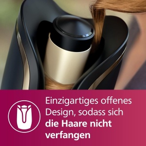 Lockenstab Automat Philips 8000 Series BHB87600, 27 Optiuni Styling, Negru - Img 6