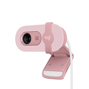 Logitech Brio 100 Webcam Full HD 1080p Microfon Integrat Culoare Roz