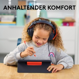 Logitech Zone Learn Headset On-Ear pentru Copii Albastru Conexiune 35 mm AUX - Img 2