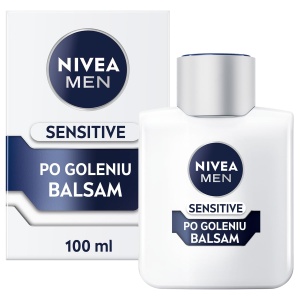 Lotiune Aftershave NIVEA MEN Sensitive 100 ml, formula alcool-free, cu musetel