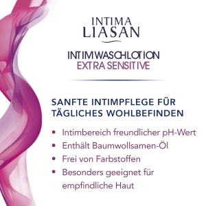 Lotiune Intima Sagrotan Intima Liasan EXTRA SANFT 500 ml - Fara alcool si sapun - Img 3
