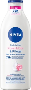 Lotiune pentru corp NIVEA Rosenblute Pflege, 400 ml, cu Argan si 72h hidratare