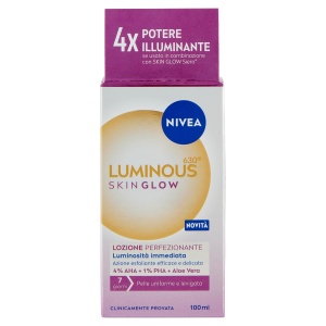 Lotiune pentru fata NIVEA Luminous630 Skin Glow 100 ml cu AHA si Aloe Vera