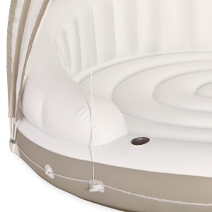Lounge Inflabila Intex 58292EU, Canapea de Apa cu Umbrela, 200 kg - Img 6