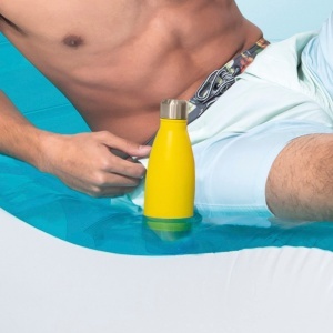 Lounge pentru piscina Intex Splash Lounge 191 cm x 99 cm, albastru, 220 lb - Img 3