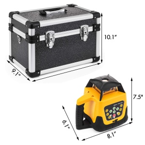 Lumina verde laser rotativa profesionala VEVOR Max Suprafata de lucru 500m laser rotativ 360 rezistent la apa si praf Timp de lucru in aer liber 20 de - Img 9