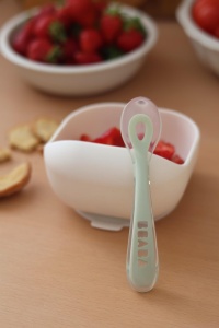 Luneta din silicon pentru bebelusi BEABA - set 4 bucati - ergonomic, multicolor - Img 7