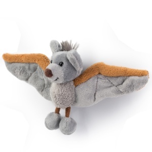 Magnetfledermaus Vampi - Schaffer 3518 - Plush de 10 cm - Culoare gri-maro