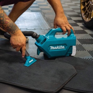 Makita DCL184Z Aspirator 18 V (fara baterie si incarcator), turcoaz - Img 7