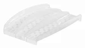 Mandolina Hendi Shogun Lame Inox Grosime Reglabila 1-5 mm Protectie Degete Bej - Img 9