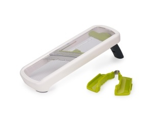 Mandolina multifunctionala Joseph Joseph Multi-Grip 3 setari de taiere alb