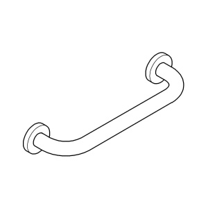 Maner de cada GROHE Start, 35cm, din sticla si metal, design premiat - Img 4