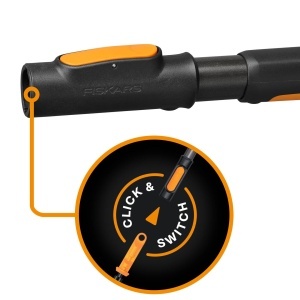 Maner pentru unelte de gradina Fiskars OneClick S, ergonomic, usor, compatibil cu accesorii - Img 9