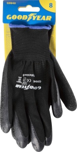 Manusi de lucru Goodyear, marimea 8, culoare negru, latex - Img 3