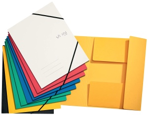 Mape A4 VON Leitz 10 buc, 150 foi, 3 klape, multicolor
