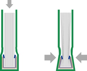 Mape de legare Leitz 73990035, Softcover, A4, 7 mm, 10 bucati, albastru - Img 4