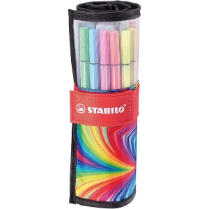 Marker Premium STABILO Pen 68, 1 mm, culori vibrante