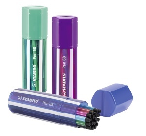 Marker Premium STABILO Pen 68, 1 mm, diverse culori - Img 3