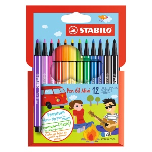 Marker Premium STABILO Pen 68 Mini, 1 mm, 23 culori disponibile