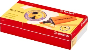 Marker text STABILO BOSS MINI - 2 grosimi, 5 culori, tehnologie anti-uscare - Img 2
