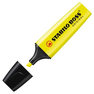 Marker Text STABILO BOSS ORIGINAL, 2-5 mm, tehnologie anti-uscare - Img 3