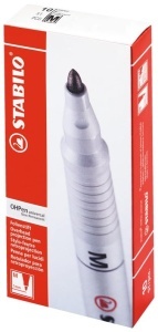Marker universal STABILO OHPen, negru si gri, 3 grosimi, 8 culori - Img 5