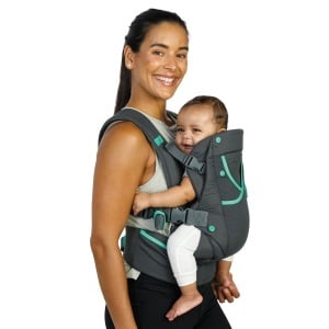 Marsupiu Infantino Carry On Active Gri Ergonomic Cu Buzunare Multiple