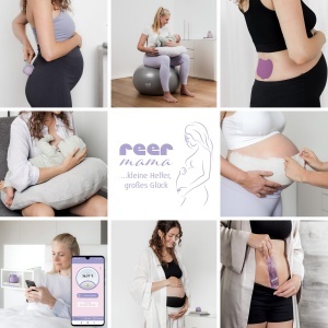 Masaj Roller Reer pentru Sarcina, Ergonomic, Culoare Lila - Img 7