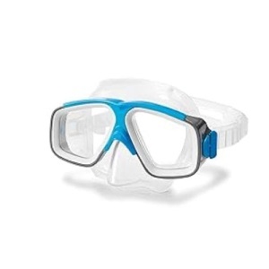 Masca de snorkeling Intex 55975, latexfree, multicolora, pentru copii de la 8 ani - Img 3