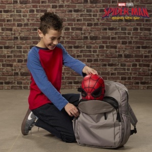 Masca Spider-Man Marvel pentru copii, design inspirat, confortabil, 5 - Img 7
