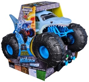 Masina cu telecomanda Monster Jam Megalodon Storm, 115, impermeabila, pentru toate terenurile