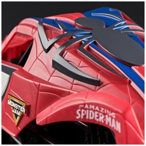 Masina cu telecomanda Monster Jam Spider-Man, 124, interiorexterior, negru - Img 4