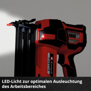Masina de batut cuie Einhell FIXETTO 1850 N 18V Tehnologie PressAir 500 cuie incluse - Img 9