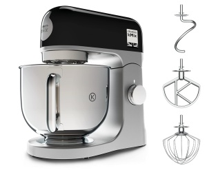 Masina de facut paine Kenwood kMix KMX750BK, 1000W, metal, negru
