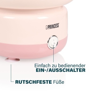 Masina de facut vata de zahar Princess 292990 500W Design compact BPA-free - Img 8