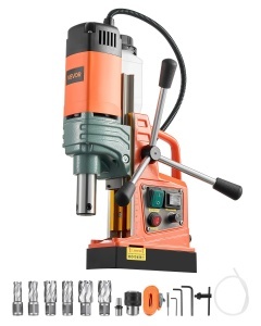 Masina de Gaurit Magnetica VEVOR 1450W, Diametru 50mm, 13000N