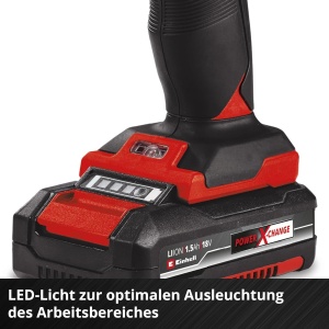 Masina de gaurit si insurubat Einhell TC-CD 1835 Li-Solo 18V 35Nm LED - Img 7