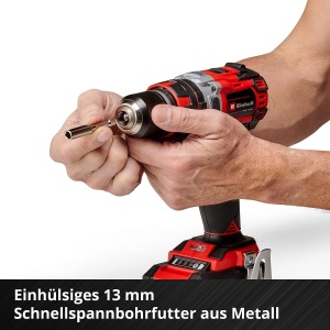Masina de gaurit si insurubat Einhell TP-CD 1850 Li-i BL 18V Brushless 50Nm cu functie de percutie - Img 9