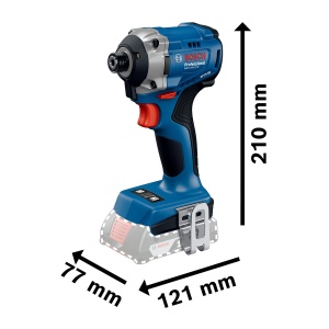 Masina de insurubat Bosch Professional GDR 18V-215 18V 215 Nm 2 acumulatori 40Ah incarcator L-BOXX - Img 5