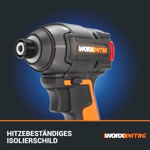 Masina de insurubat cu impact Worx Nitro WX265.9, 20V, 200 Nm, motor fara perii - Img 4
