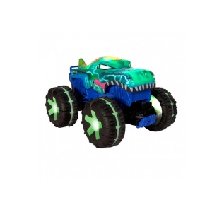 Masina de jucarie Hot Wheels Monster Trucks Mega-Wrex Alive 115 cu telecomanda, 3 moduri de joaca - Img 4