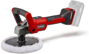 Masina de lustruit / slefuit fara fir Einhell CE-CP 18/180 Li E-Solo Power X-Change (litiu-ion, motor electric fara perii, electr. Controlul vitezei, fara baterie si incarcator)