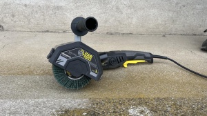 Masina de slefuit Fartools REX 120 pentru renovari exterioare, 1300 W, negru, Norm - Img 4