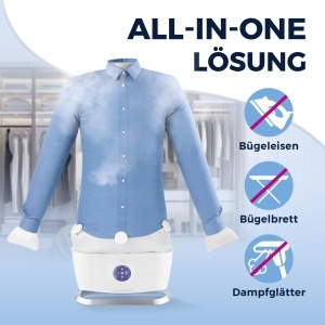 Masina de spalat rufe CLEANmaxx cu functie de abur, 1800 W, automata - Img 9