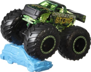 Masina de Teren Hot Wheels Monster Trucks FYJ44, 164, cu Roti Mari si Accesorii Bonus - Img 6