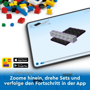 Masina de Teren LEGO City 60402, Monster Truck Albastru, 148 Piese, cu Figurina Sofer - Img 6
